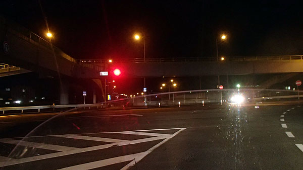 平出工業団地交差点